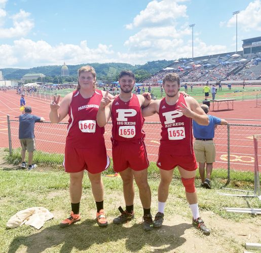 ALBRIGHT: Parkersburg High’s throwing trio took pressure off the rest of their teammates